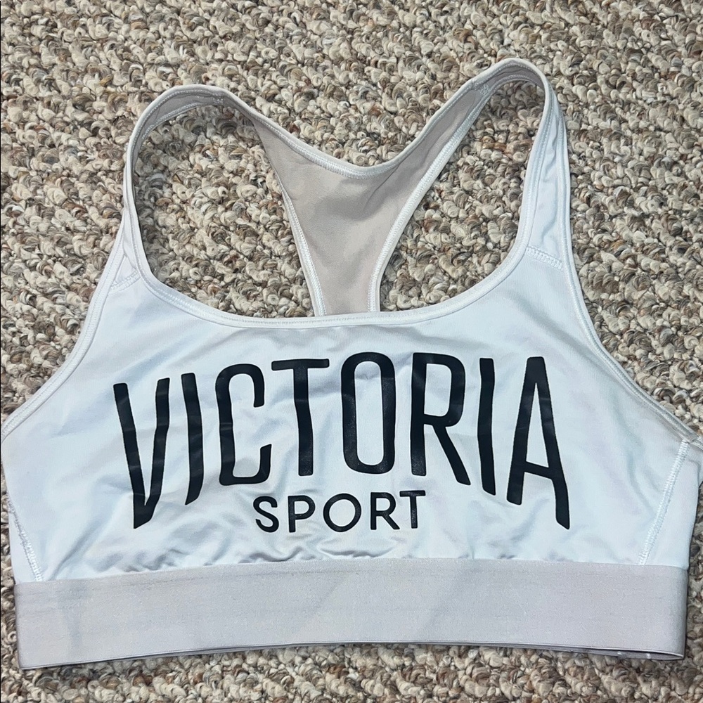 Victoria's Secret White Sports Bra